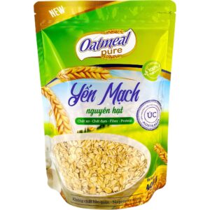yến mạch úc nguyên hạt oatmeal 400g Yến mạch Úc nguyên hạt Oatmeal 400 g