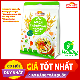 Yến mạch trái cây và hạt 300g Yến mạch trái cây dinh dưỡng là gì ?